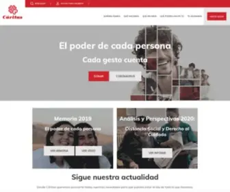 Caritas.es(Cáritas) Screenshot