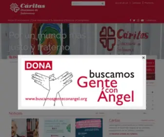 Caritasalamanca.org(Quiénes somos) Screenshot