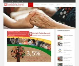 Caritasbucuresti.org(Asociația Caritas București) Screenshot