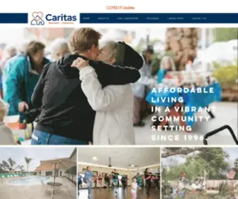 Caritascorp.org(The Caritas Corporation) Screenshot