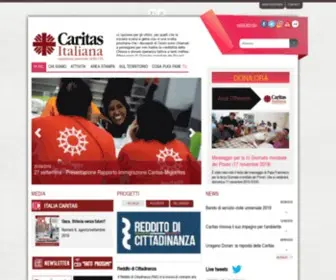 Caritasitaliana.it(Caritas Italiana) Screenshot