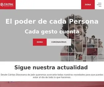 Caritasjaen.es(Cáritas) Screenshot