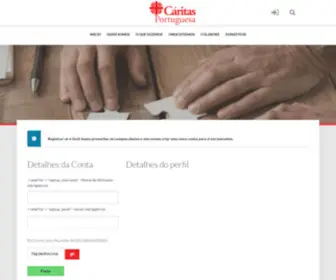 Caritasleiria.pt(Início) Screenshot