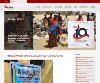 Caritasnigeria.org(Caritas Nigeria) Screenshot