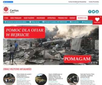 Caritaspoznan.pl(Caritas) Screenshot