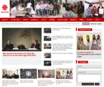 Caritasvietnam.org(ủy ban bác ái xã hội) Screenshot