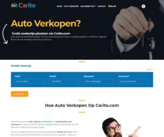 Carito.com(Regel jouw auto verkoop gratis op Carito) Screenshot