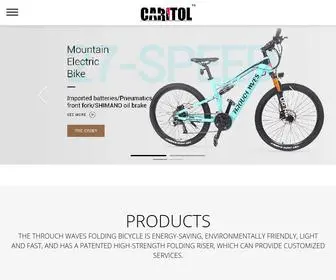 Caritol-Bike.com(Jiangsu Caritol International Trading Co) Screenshot