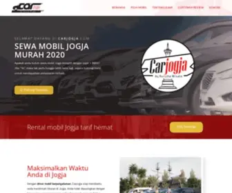 Carjogja.com(#1 Sewa Mobil Jogja) Screenshot