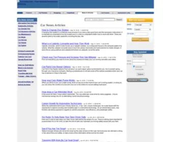 Carjunky.net(Car News Articles) Screenshot