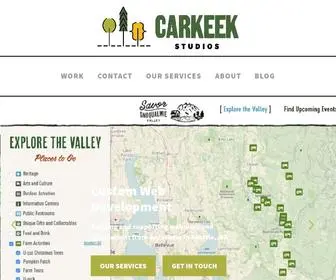 Carkeekstudios.com(WordPress development) Screenshot