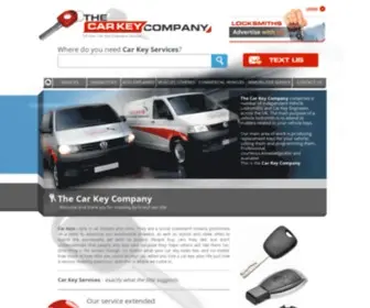 Carkeycompany.net(The Car Key Company) Screenshot