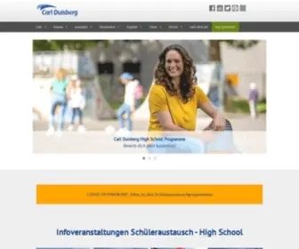 Carl-Duisberg-Schueleraustausch.de(Schüleraustausch) Screenshot