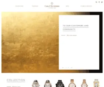 Carl-F-Bucherer.com(Swiss luxury watches) Screenshot