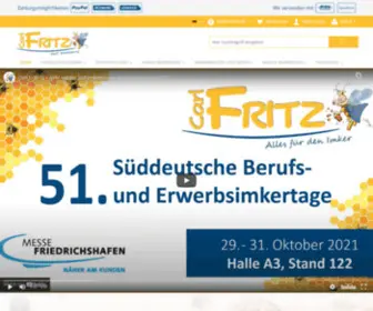 Carl-Fritz.de(Imkereibedarf, Honigschleuder, Honigrührer, Entdeckelungsmaschine, Wachsschmelzer uvm) Screenshot