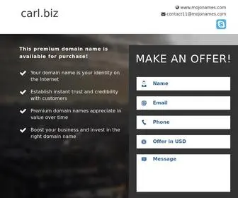 Carl.biz(Forsale Lander) Screenshot