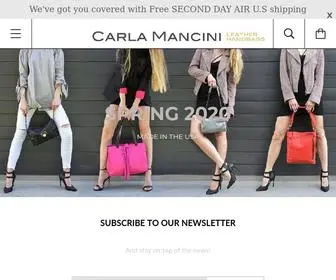 Carlamancini.com(Carla Mancini Handbags) Screenshot