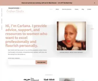 Carlanacharles.com(FemmePowered) Screenshot