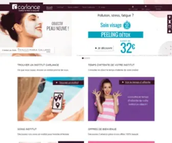Carlance.fr(Votre centre de beauté) Screenshot