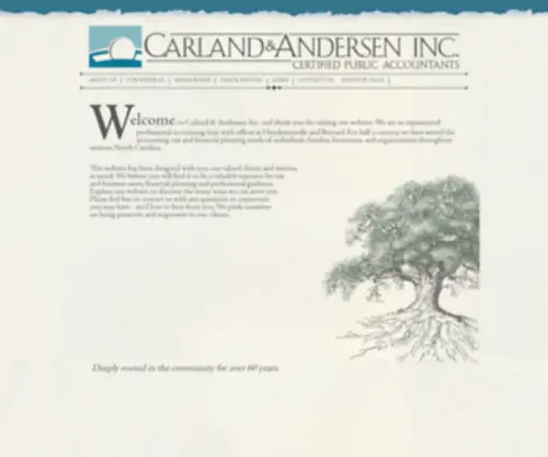 CarlandcPa.com(Carland & Andersen) Screenshot