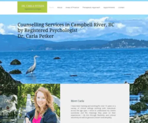 Carlapetker.com(Squamish Psychologist) Screenshot