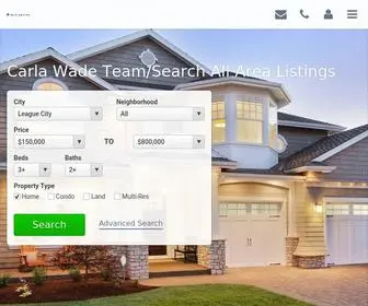 Carlawadeteam.com(League City & Clear Lake Homes) Screenshot