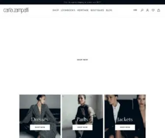 Carlazampatti.com.au(Carla Zampatti) Screenshot