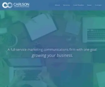 Carlcomm.com(Marketing & Advertising Agency) Screenshot