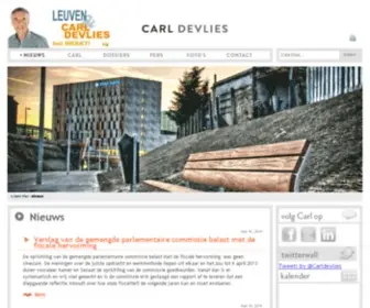 Carldevlies.be(Carl Devlies) Screenshot