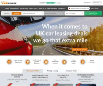 Carlease.uk.com(Car lease deals) Screenshot