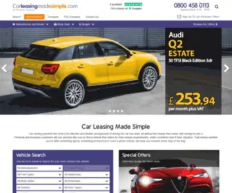 Carleasingmadesimple.com(Car Leasing Made Simple) Screenshot