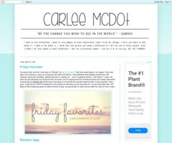 CarleemCDot.com(Carlee McDot) Screenshot