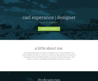 Carlesperance.com(Carl Esperance) Screenshot