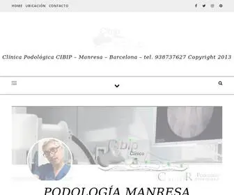 Carlesrodriguez.es(Podólogo manresa) Screenshot