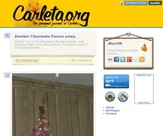 Carleta.org(Blog) Screenshot