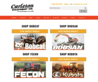 Carletonequipment.com(Carleton Equipment Co) Screenshot