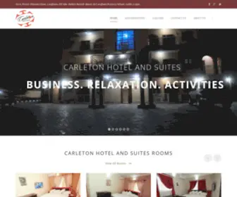 Carletonhotels.com(Best Hotel in Ajah) Screenshot