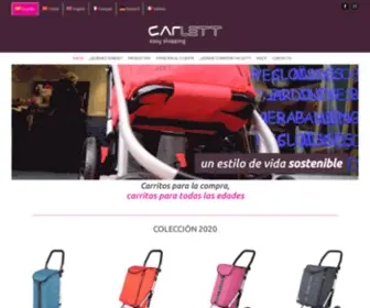 Carlett.com(Carlett, lo último en carros para la compra) Screenshot