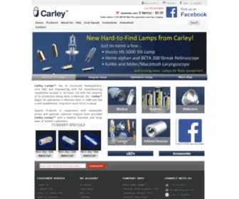Carleylamps.com(High quality lamps/bulbs) Screenshot