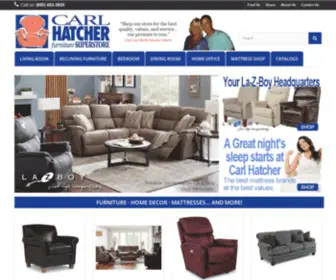 Carlhatcherfurniture.com(Furniture and Mattress Shop) Screenshot