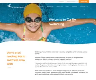 Carlile.com.au(Carlile Swimming) Screenshot