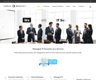 Carlinbradley.com(Carlin Bradley Technology Management Services in Memphis) Screenshot