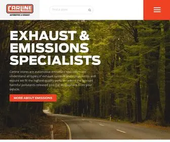 Carline.com.au(Carline Automotive & Exhaust) Screenshot