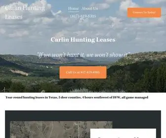 Carlinhuntingleases.com(Carlin Hunting Leases) Screenshot