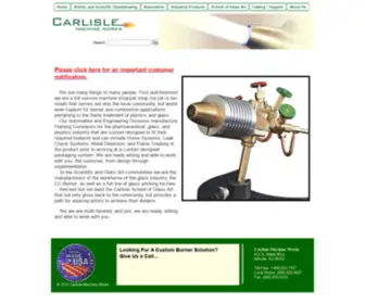 Carlislemachine.com(Carlisle Machine Works) Screenshot