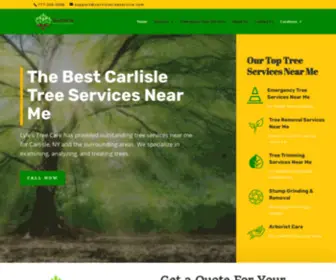 Carlisletreeservice.com(Carlisle Tree Services near me) Screenshot