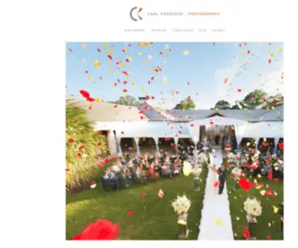 Carlkerridge.com(Wedding photography) Screenshot