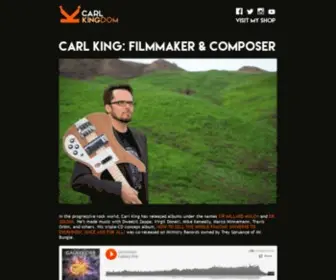 Carlkingdom.com(Carl King) Screenshot