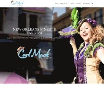 Carlmack.com(Event Entertainment) Screenshot