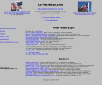 Carlmcmillan.com(Carl) Screenshot